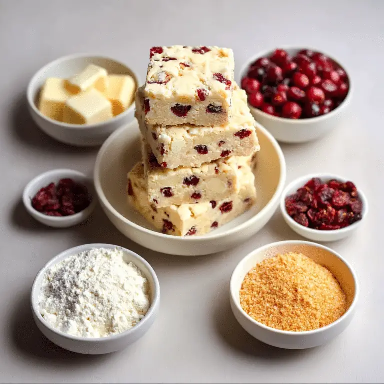 Cranberry Bliss Bars