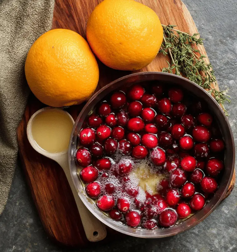 Orange Cranberry Sauce