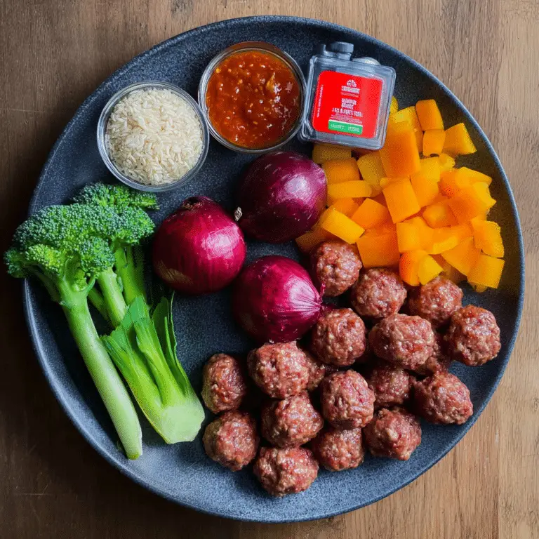 Sweet and Sour Meatballs