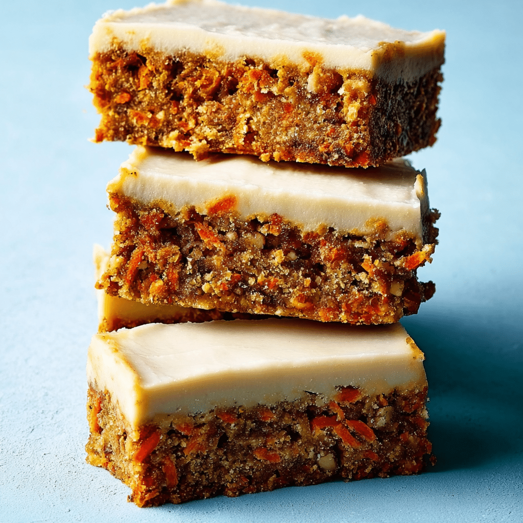 Easy Carrot Cake Bars