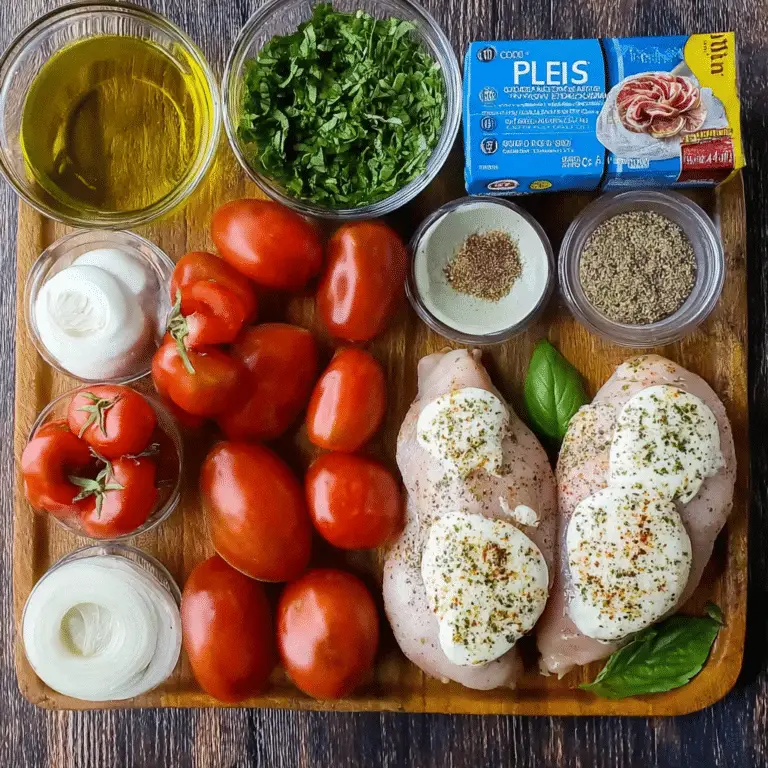 Hasselback Caprese Chicken