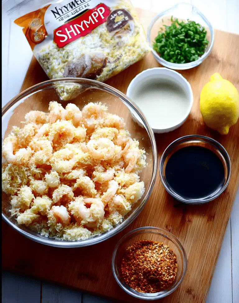 Baked Popcorn Shrimp