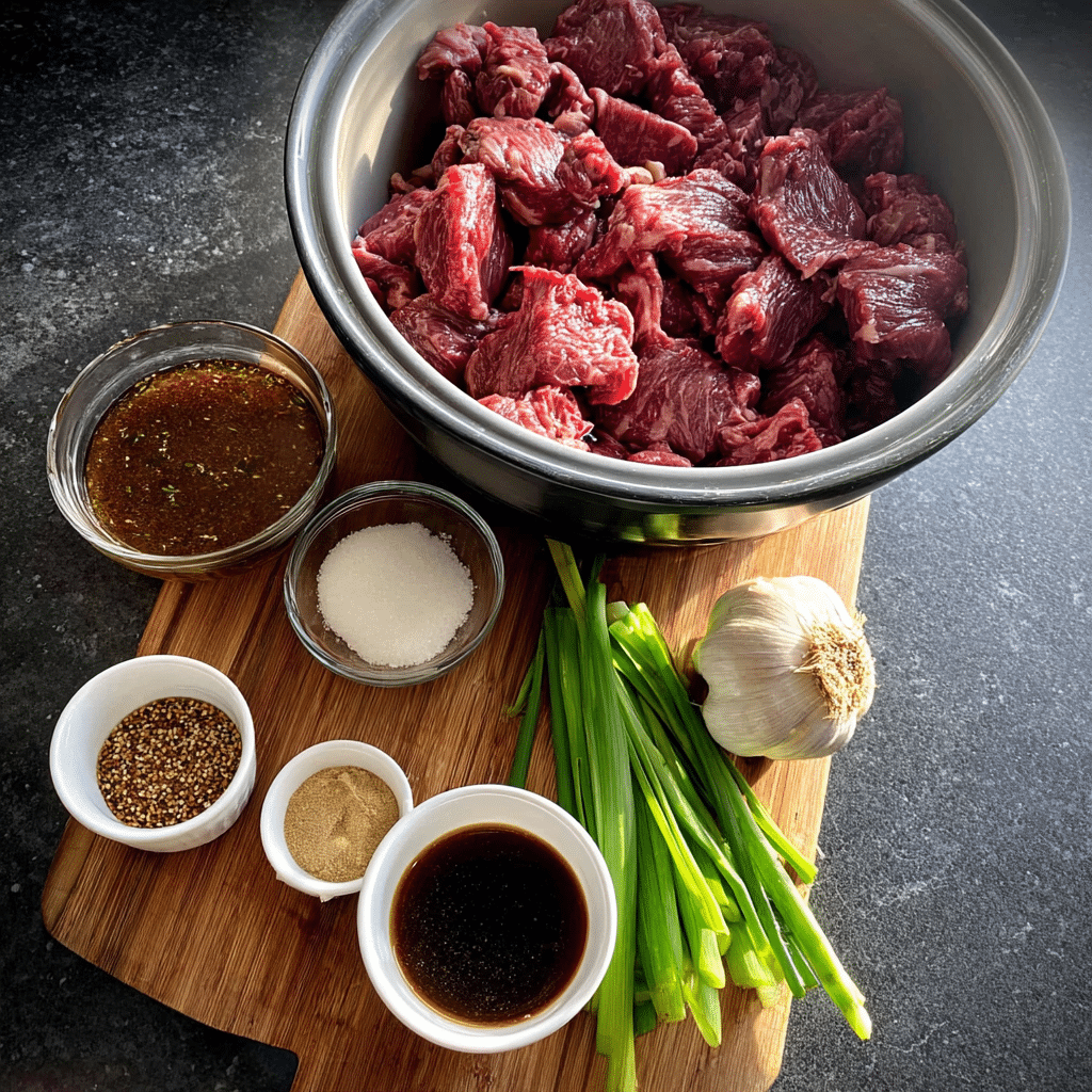 The Sticky Asian Beef