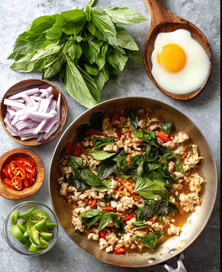 Thai Basil Chicken (Pad Krapow Gai)