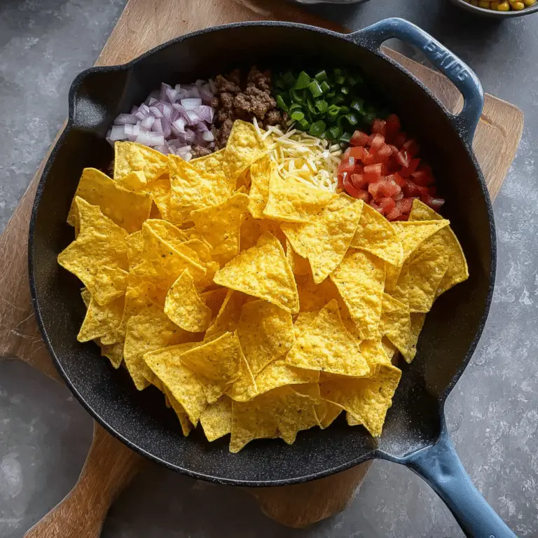 Skillet Nachos