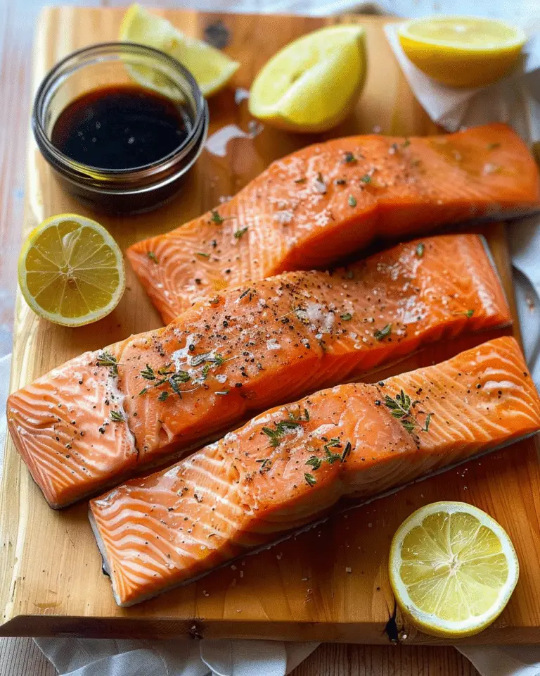 Grilled Cedar Plank Salmon