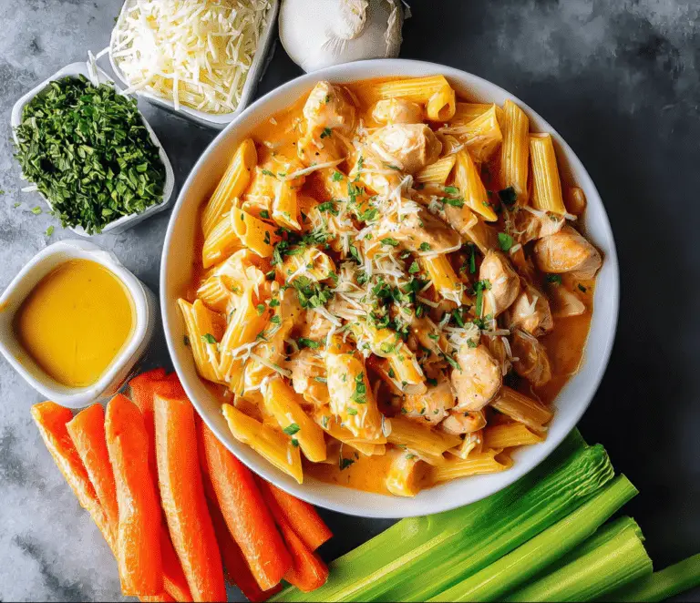 Buffalo Chicken Pasta