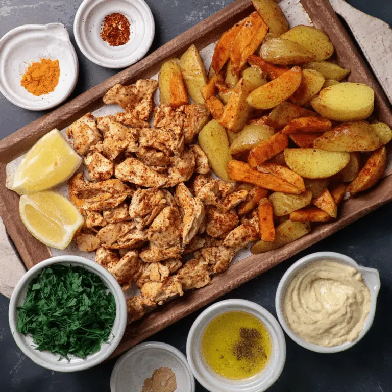Chicken Shawarma with Potatoes
