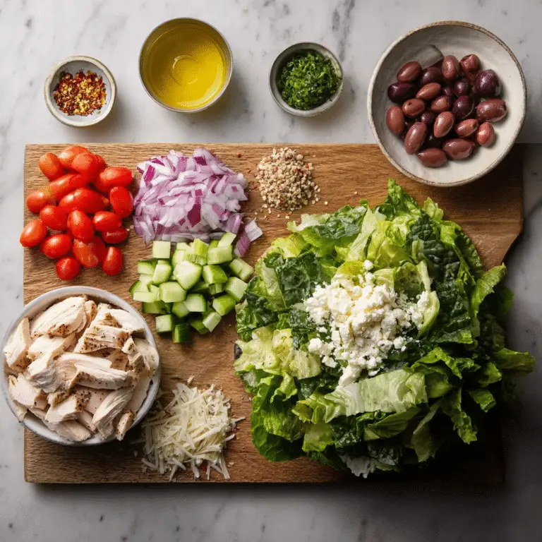 Chopped Power Salad with Chicken