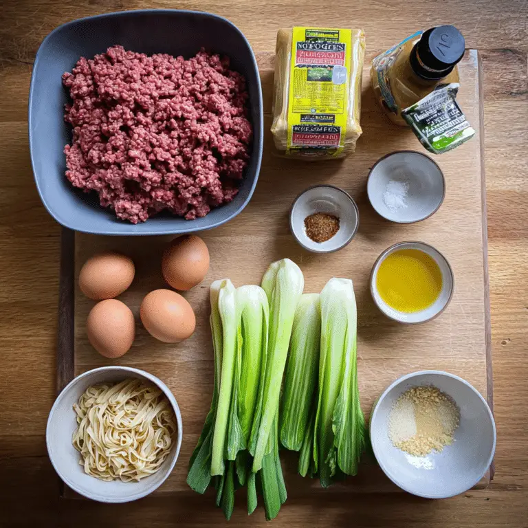 One Pot Beef Mince Noodles