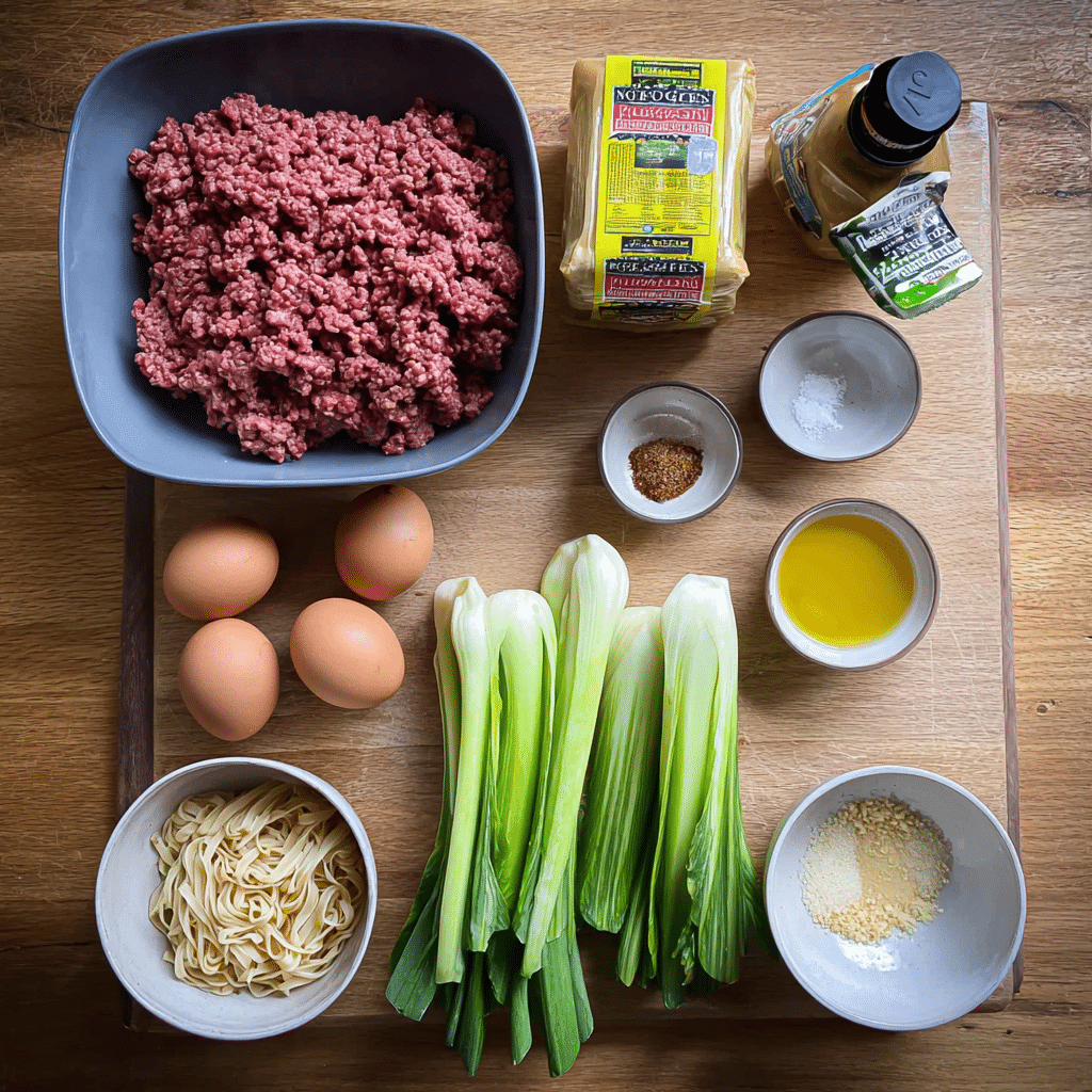 One Pot Beef Mince Noodles