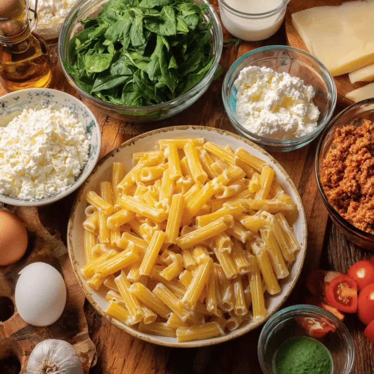 Easy Baked Ziti Casserole