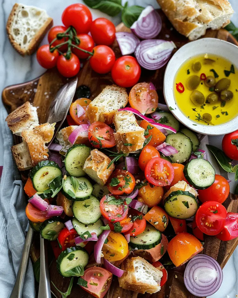 Panzanella (Tuscan Bread Salad)