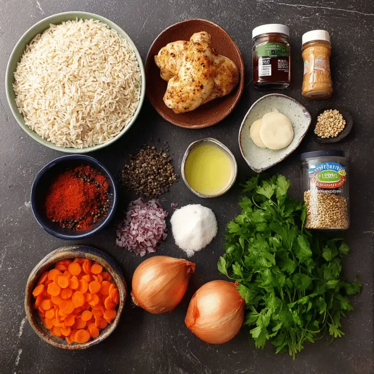 Spiced Chicken and Rice Pilaf