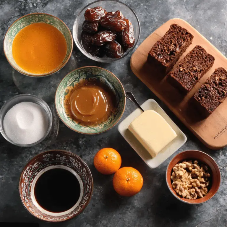 Sticky Date Pudding with Maple and Orange Caramel Sauce