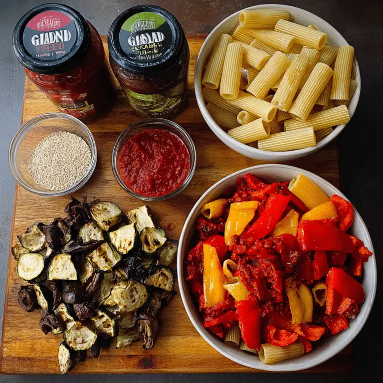 Roasted Vegetable Pasta Sauce