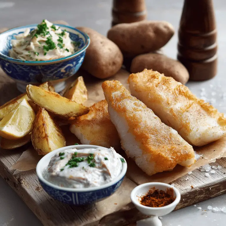 Mary’s Easy British Fish and Chips