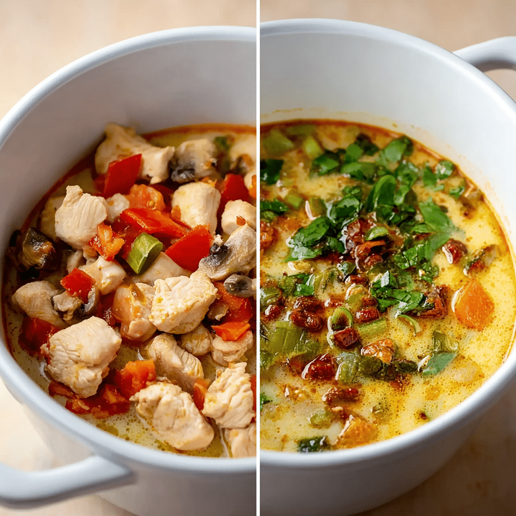 Thai Coconut Curry Soup